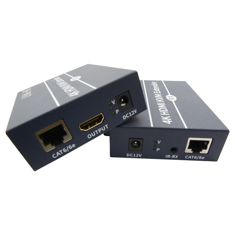 120m 4K KVM Extender HDMI por cable Cat 6 / Cat6e para el ratón de teclado
