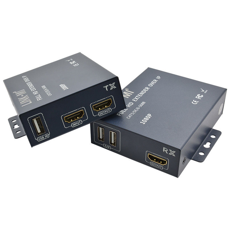 200M 1080p HDMI KVM Extenderhdmi HDMI a través de TCP/IP con punto de salida de bucle a punto múltiple