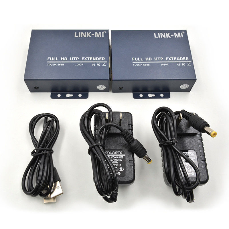 1080P 120M HDMI Extensor KVM UTP Extensor 148.5MHz sobre el cable Cat5E/6 IR opcional