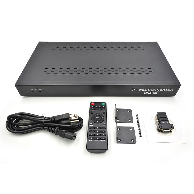6 canales de control de pared de vídeo HDMI 2X3 LED controlador de pared para 6 televisores de empalme