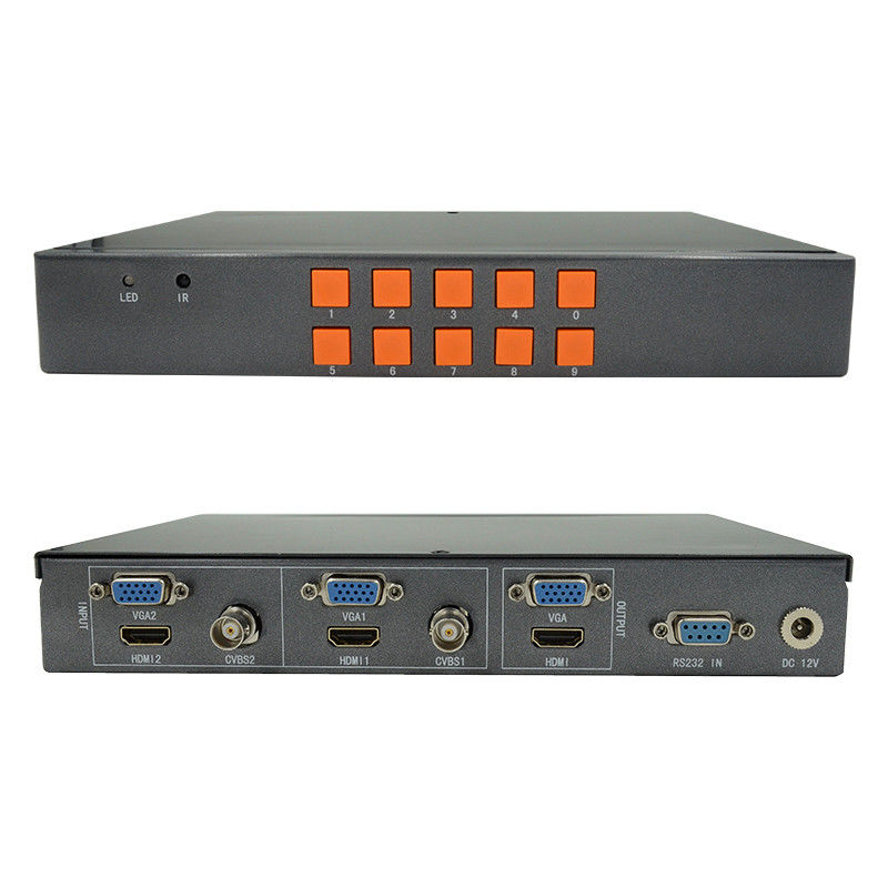 PIP POP 4k 60hz Hdmi Switcher 2x1 Multiviewer Cualquier imagen Zoom In / Out 1080P