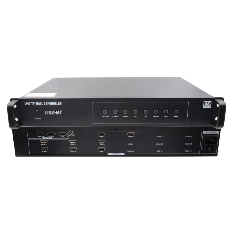 2X4 TV Control de pared HDMI 4K 60Hz 2X3 Procesador de pared de video 2X2 para 8 unidades de visualización