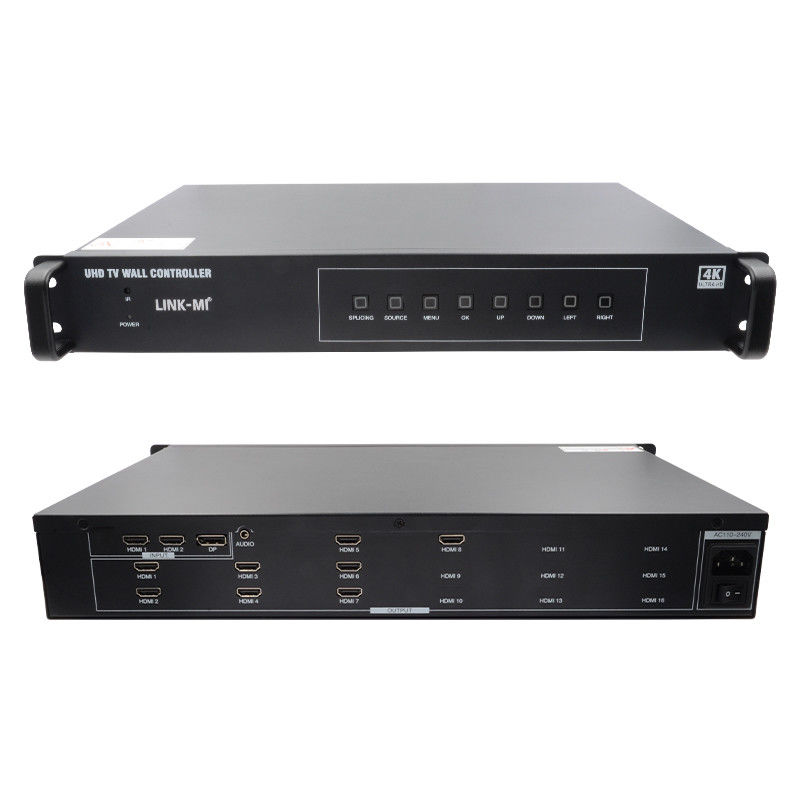 2X4 TV Control de pared HDMI 4K 60Hz 2X3 Procesador de pared de video 2X2 para 8 unidades de visualización