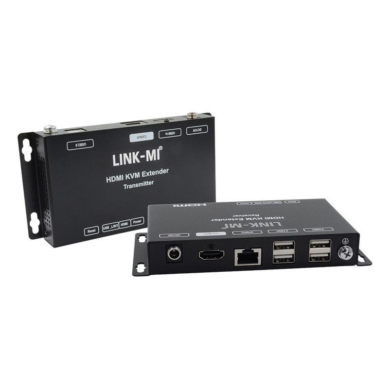 50M HDMI USB KVM Extender hasta 50m 100m soporte doble POC USB2.0