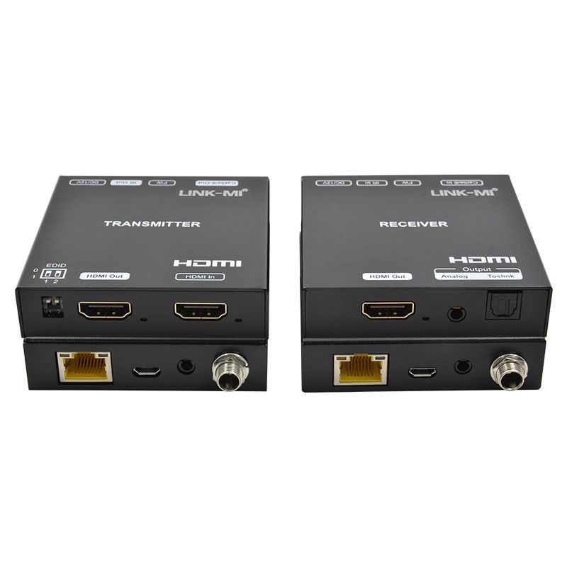 Extensor HDMI de 70M 4K KVM con soporte de salida de bucle HDR10 Extracción de audio SPDIF POC doble