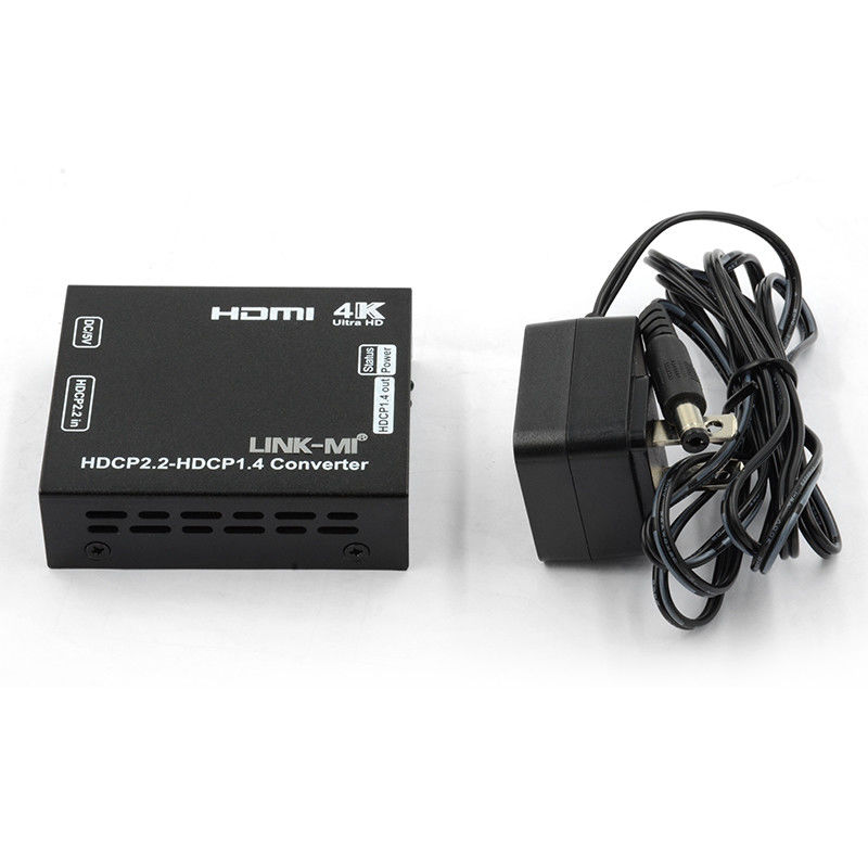 HDTV DTV Hdcp a convertidor HDMI HDCP 2.2 a 1.4 Soporte para convertidores 4K 3D CEC
