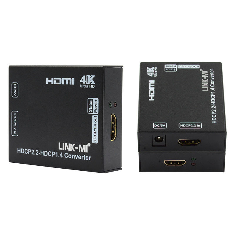 HDTV DTV Hdcp a convertidor HDMI HDCP 2.2 a 1.4 Soporte para convertidores 4K 3D CEC