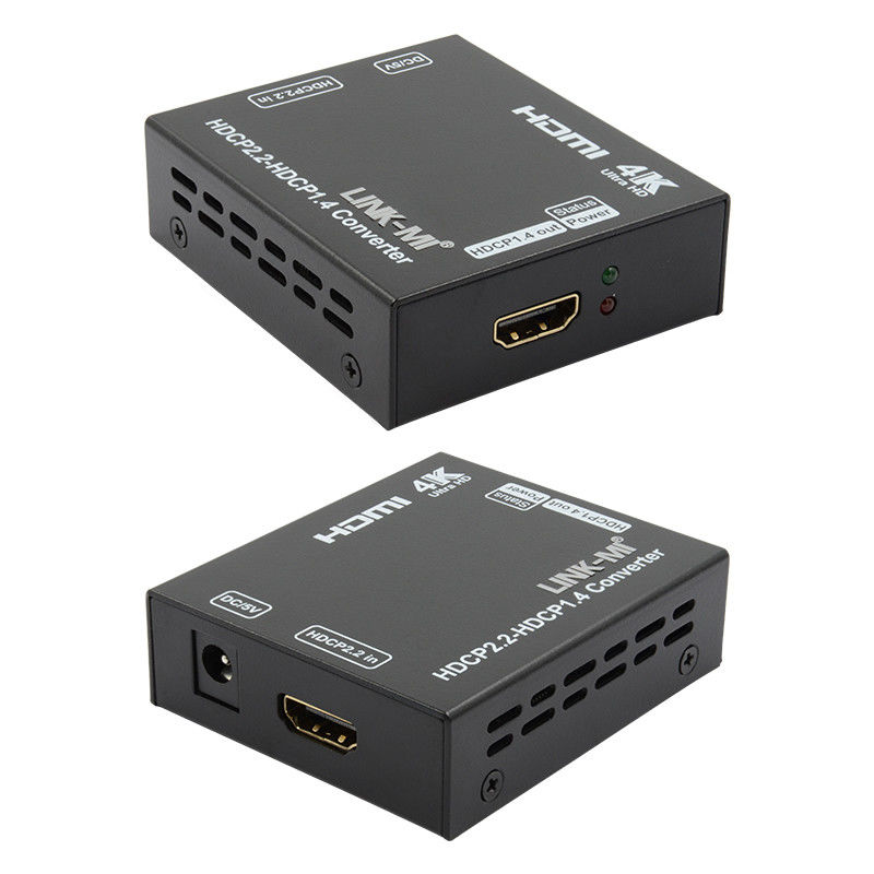 HDTV DTV Hdcp a convertidor HDMI HDCP 2.2 a 1.4 Soporte para convertidores 4K 3D CEC