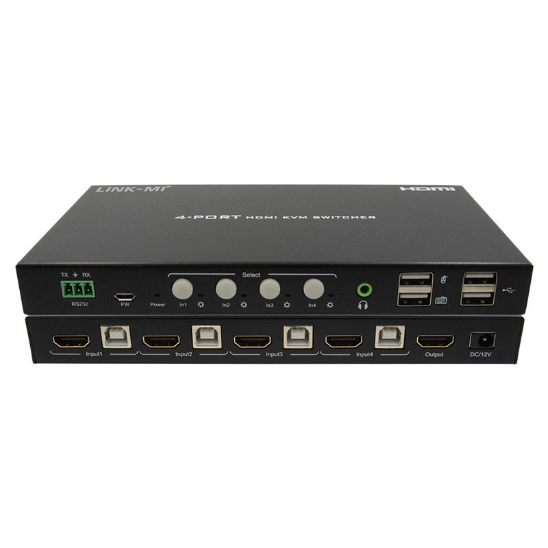 Se trata de un sistema de transmisión por cable de alta velocidad.44 8 bits con extracción de audio analógico
