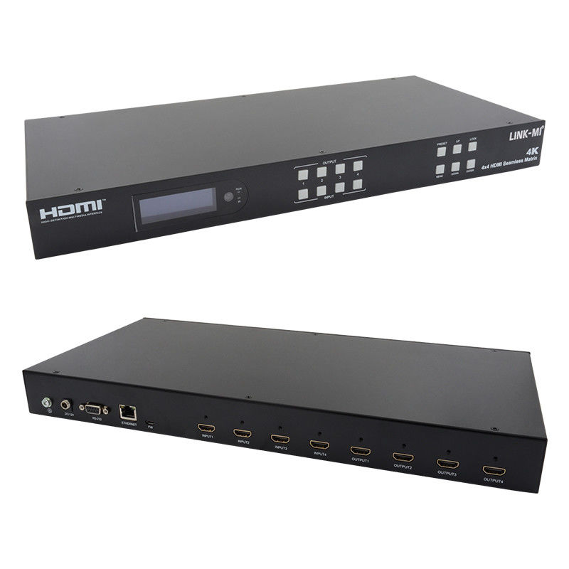 Seamless HDMI 4K Video Wall Splitter HDMI Matrix Switcher 2X2 4 en 4 fuera