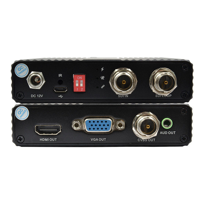 CVBS SDI a convertidor de HDMI Todos los CVBS a HDMI SDI a convertidor de vídeo VGA 75 Ohms