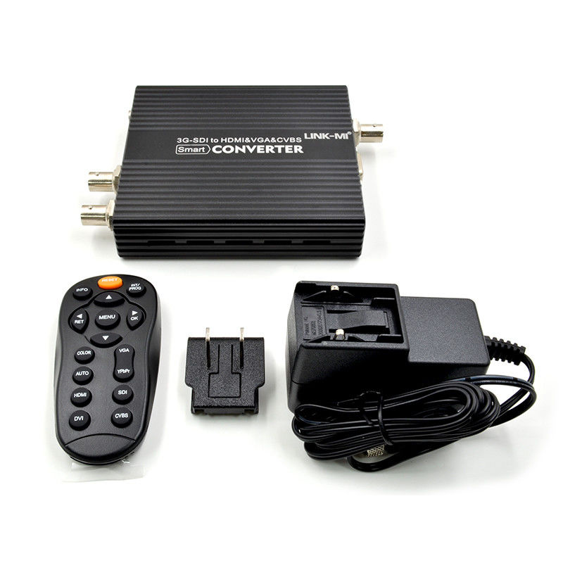 CVBS SDI a convertidor de HDMI Todos los CVBS a HDMI SDI a convertidor de vídeo VGA 75 Ohms
