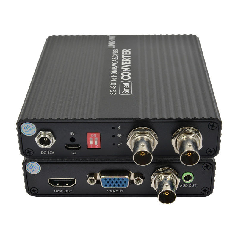 CVBS SDI a convertidor de HDMI Todos los CVBS a HDMI SDI a convertidor de vídeo VGA 75 Ohms