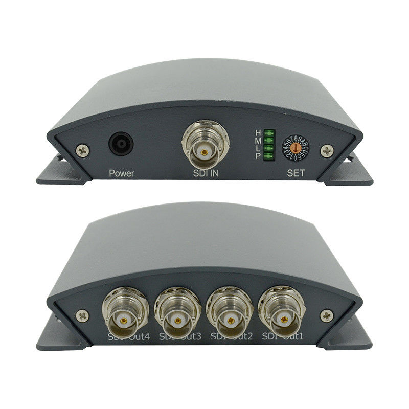 270 Mbps SD SDI HDMI Convertidor SDI Splitter 1x4 Transmisión 3G HD SD Video Splitter