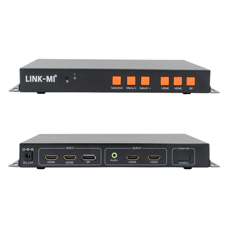 Pantalla de teléfono controlador de pared de vídeo HDMI 90 180 270 grados rotación procesador de ventanas múltiples HDMI