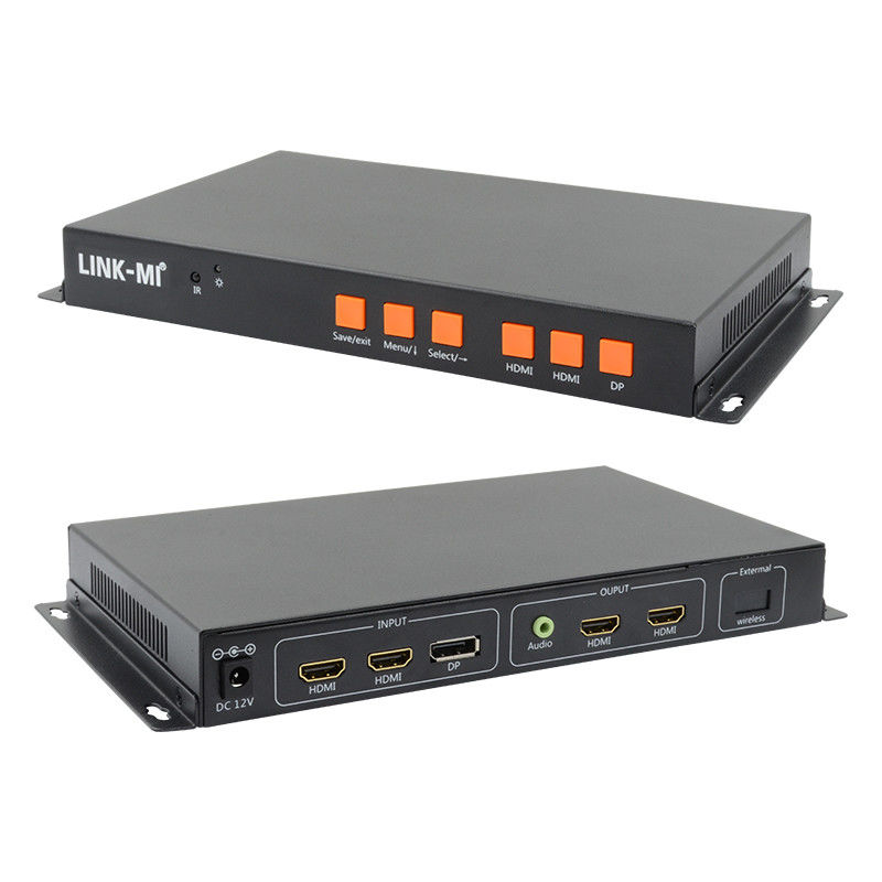 Pantalla de teléfono controlador de pared de vídeo HDMI 90 180 270 grados rotación procesador de ventanas múltiples HDMI