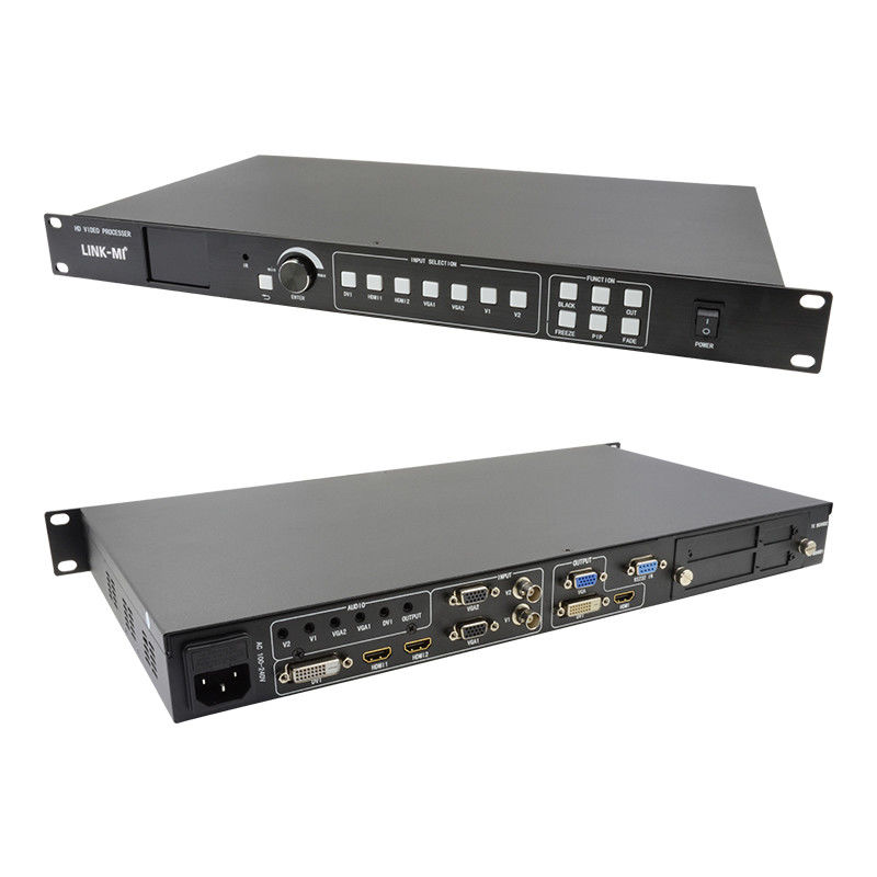 480i/P 576i/P Controller de pared de vídeo HDMI 7 en 3 Procesador de vídeo LED