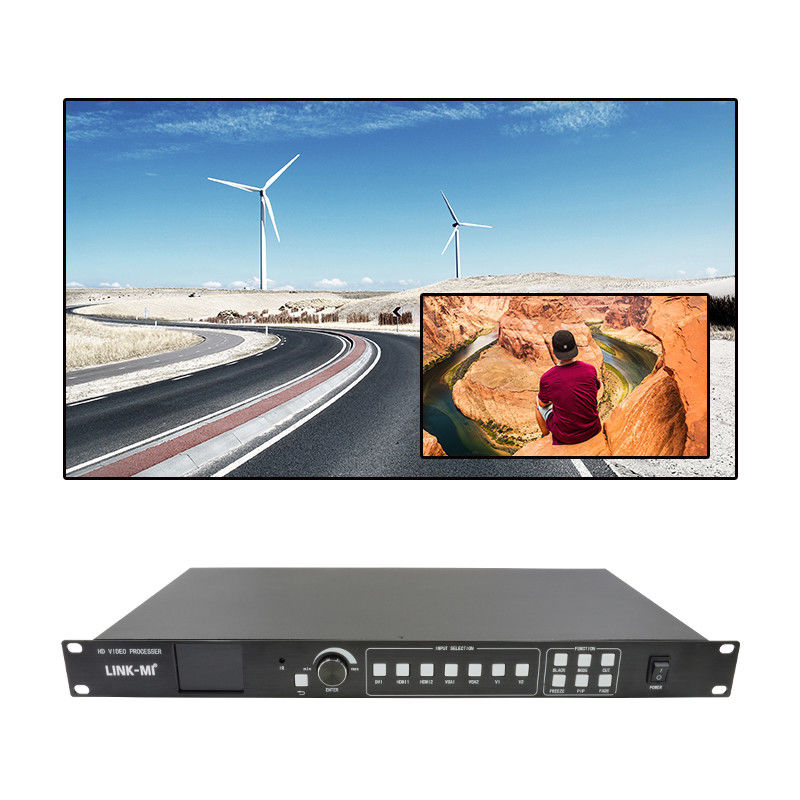 480i/P 576i/P Controller de pared de vídeo HDMI 7 en 3 Procesador de vídeo LED