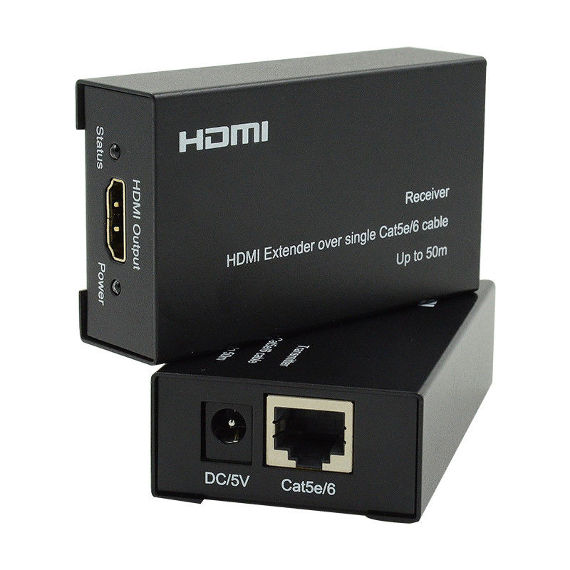 1080i SDI Extender 50m HDMI sobre Cat6 Cat5eCable con soporte de función EDID 1080P