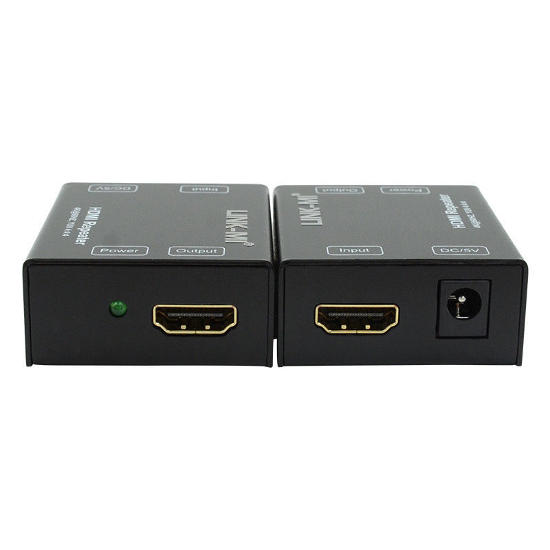 Repetidor de extensor HDMI de 50M Soporte 4K@60Hz HDMI2.0 3D CEC Extensor de vídeo HDMI