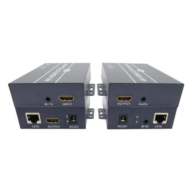 Extensor HDMI 4K de 120m por cable Cat6 Cat6e con control IR HDMI Loop Out