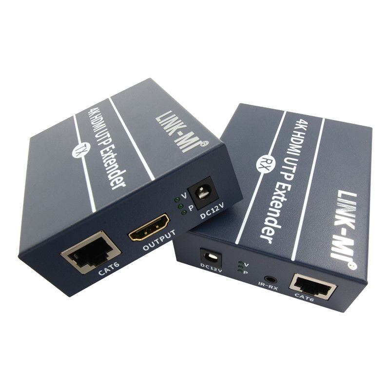 Extensor HDMI 4K de 120m por cable Cat6 Cat6e con control IR HDMI Loop Out