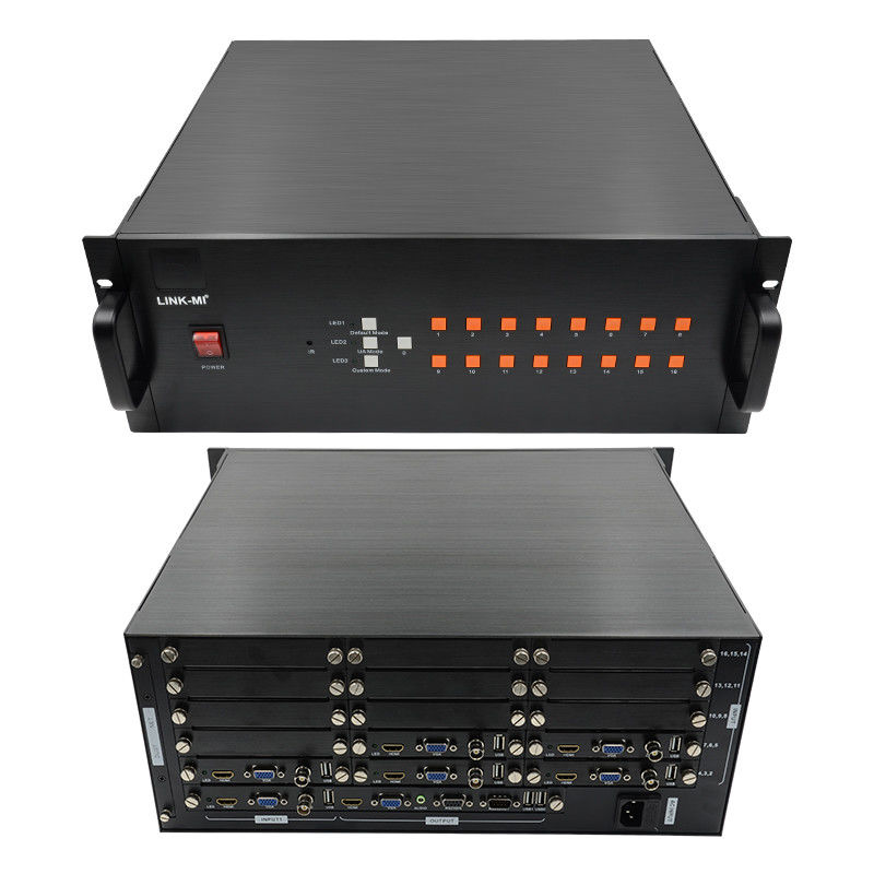 6x1 HDMI Multi Viewer VGA CVBS 6 en 1 fuera 4k Multiviewer sintetizador 1080P