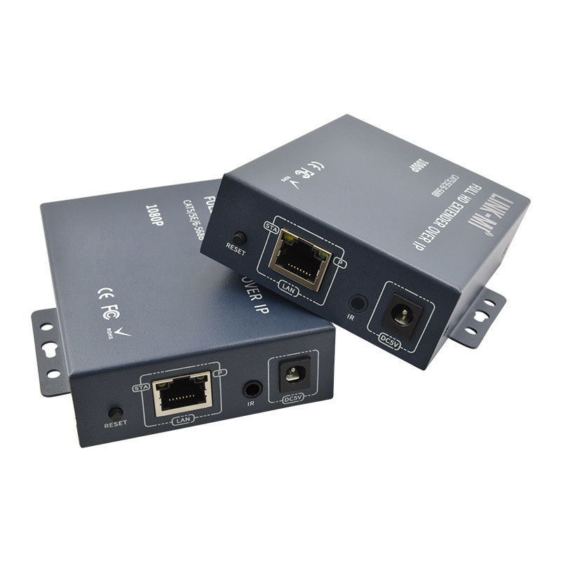 Extensor de 200M HDMI a través de TCP / IP 1080P Apoyo punto a punto punto a múltiples puntos