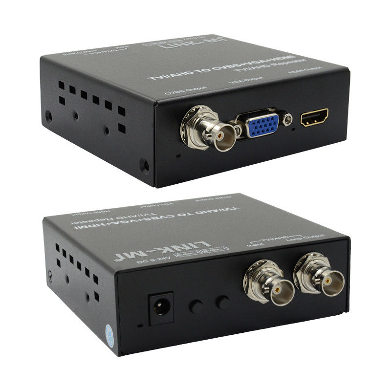 720P 60Hz AHD a convertidor de HDMI TVI CVI a convertidor de vídeo de HDMI CVBS VGA