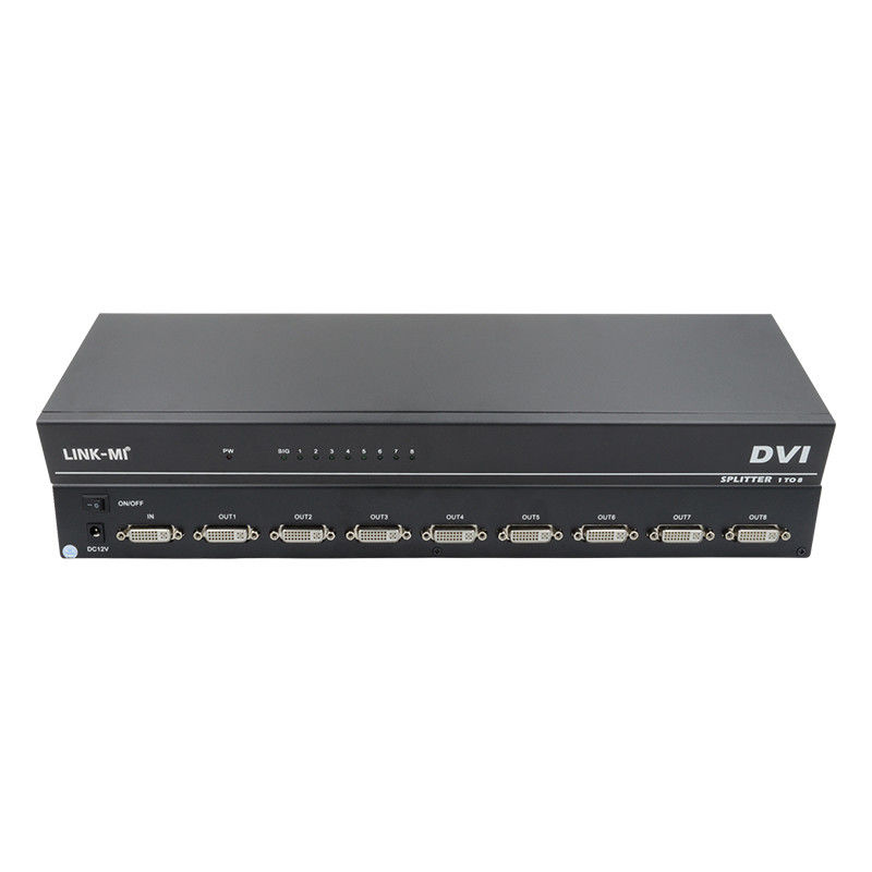 DVI D 29pin Video HDMI Switch Female HDMI Splitter 1 en 8 fuera 4k