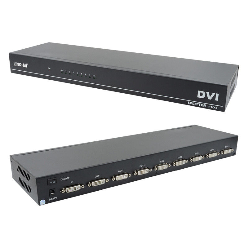 DVI D 29pin Video HDMI Switch Female HDMI Splitter 1 en 8 fuera 4k