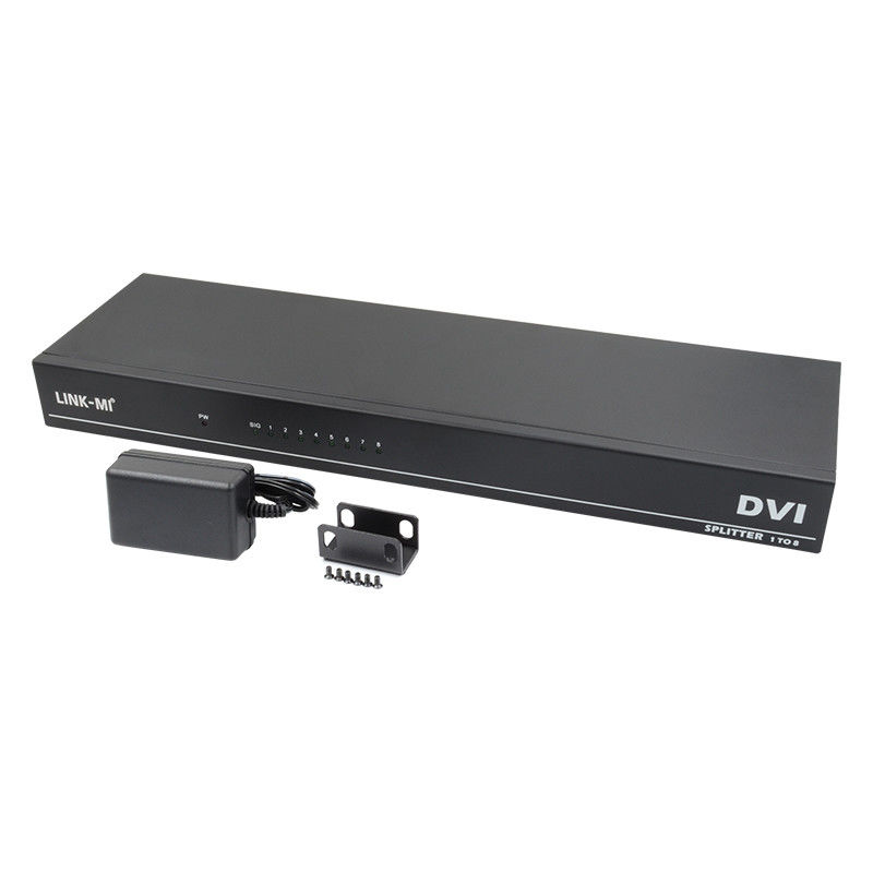 DVI D 29pin Video HDMI Switch Female HDMI Splitter 1 en 8 fuera 4k