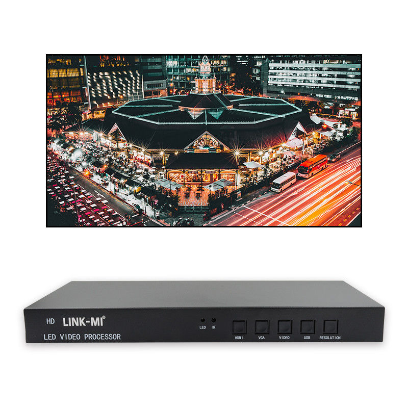 3A 4 en 1 Procesador de pantalla LED de salida HDMI controlador de pared de vídeo LED