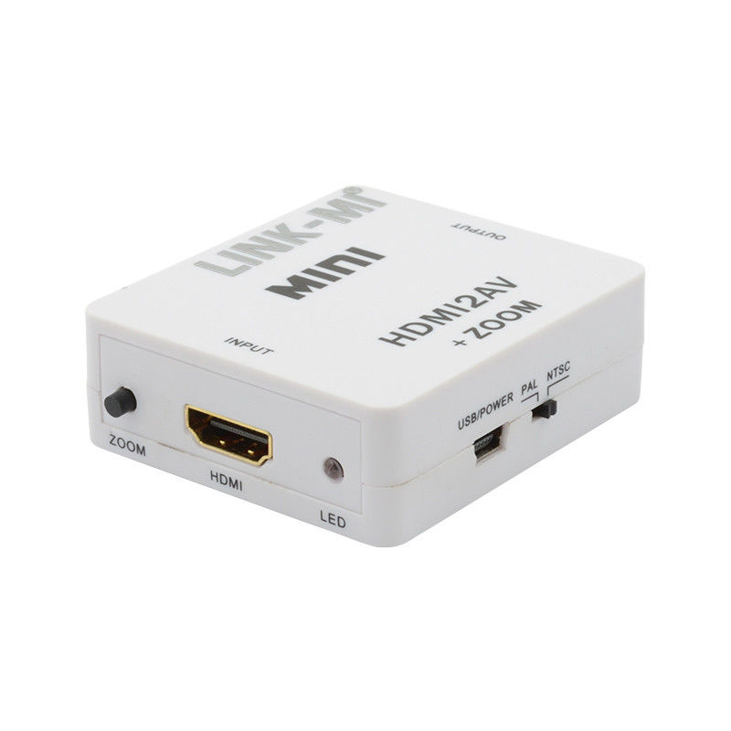 MINI HDMI a CVBS MINI HDMI a convertidor de señal AV compatible con HDMI 1.3