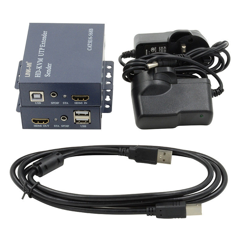 HD-KVM 100M Extender Manual para HD y señal no condensada hasta 100 metros