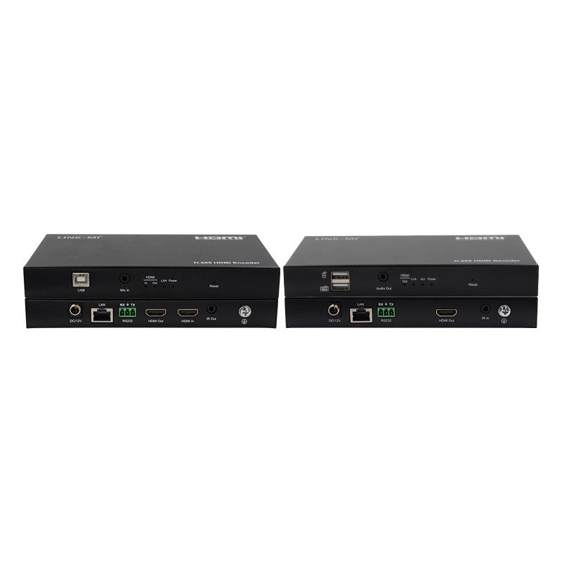 120M H.265 AV sobre IP Extender Trabajo con CMPSystem para audio