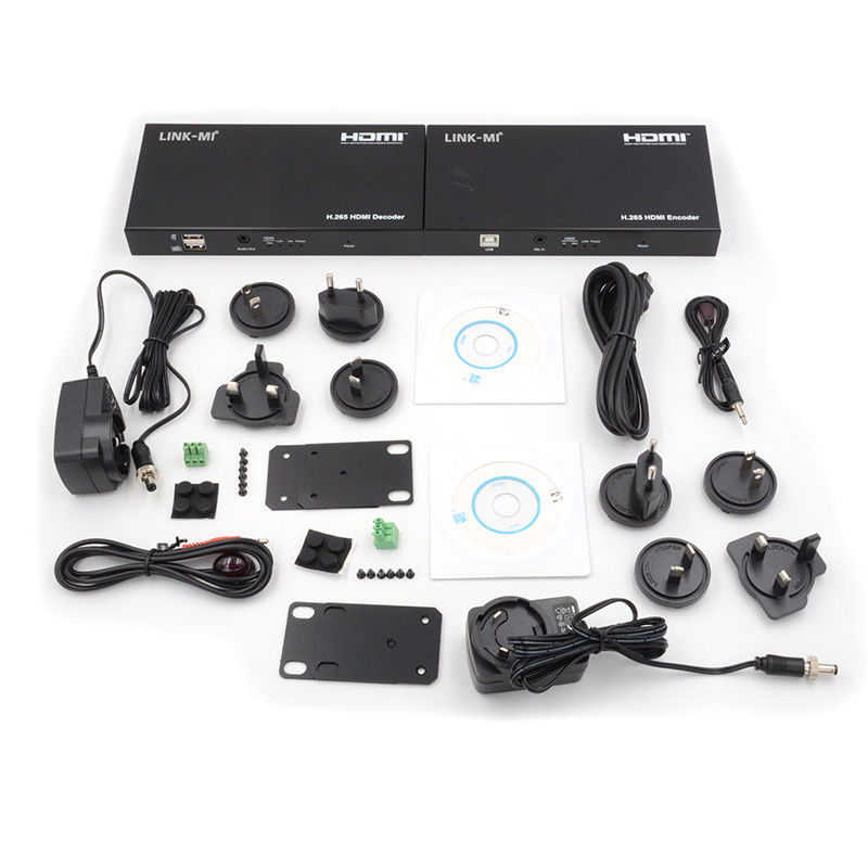 120M H.265 AV sobre IP Extender Trabajo con CMPSystem para audio