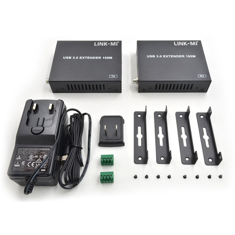 AC 100-240V 50/60Hz Entrada USB 3.0 Extensor 100m Velocidad y conexión estable