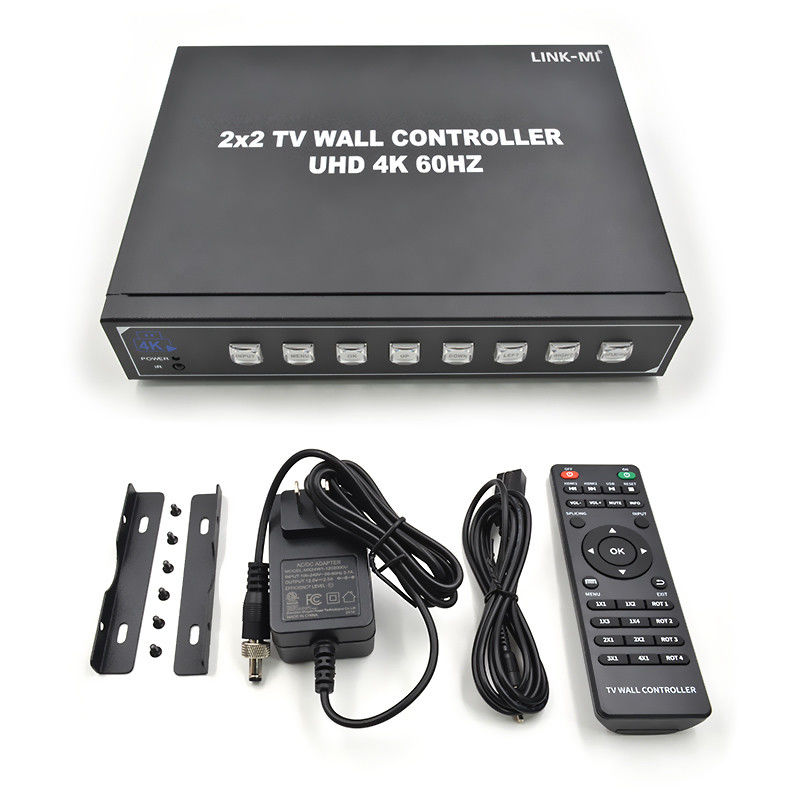 1X4 1X3 1X2 2X1 3X1 4X1 Procesador de pared de TV UHD para una resolución de entrada máxima de 3840x2160 60Hz