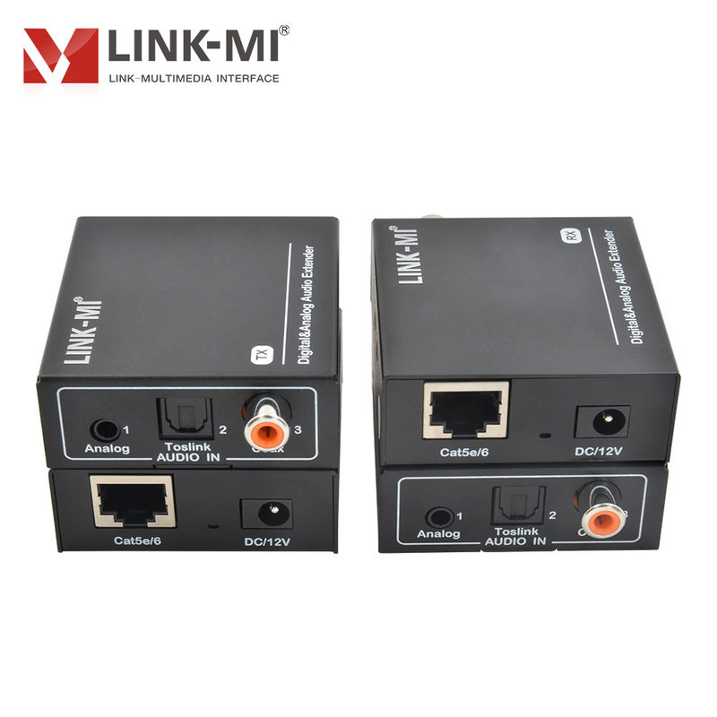 Extractor de audio HDMI / extensor de audio con fuente de alimentación de 5V 18 Gbps ancho de banda y distancia máxima de 500m