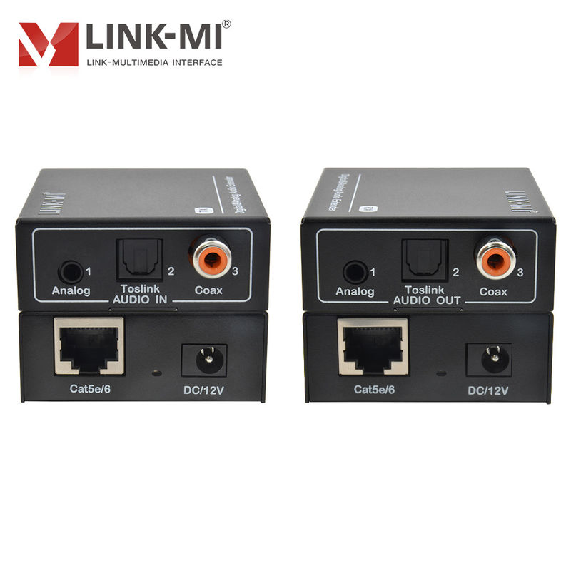 Extractor de audio HDMI / extensor de audio con fuente de alimentación de 5V 18 Gbps ancho de banda y distancia máxima de 500m