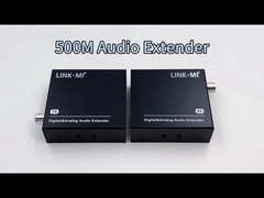 Convertidor de extensor de audio analógico digital a través de RJ45